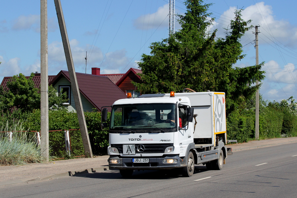 Литва, № JBJ 251 — Mercedes-Benz Atego 818