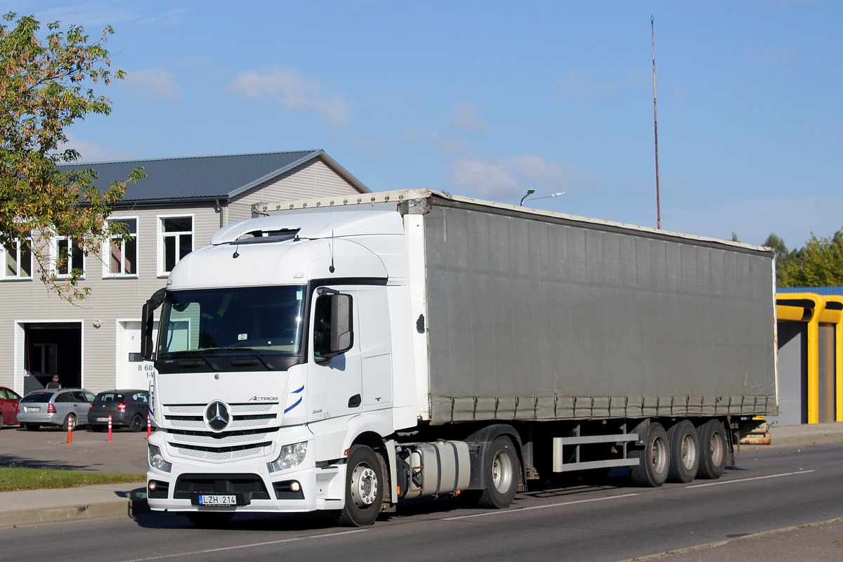 Литва, № LZH 214 — Mercedes-Benz Actros ('2011) 1848