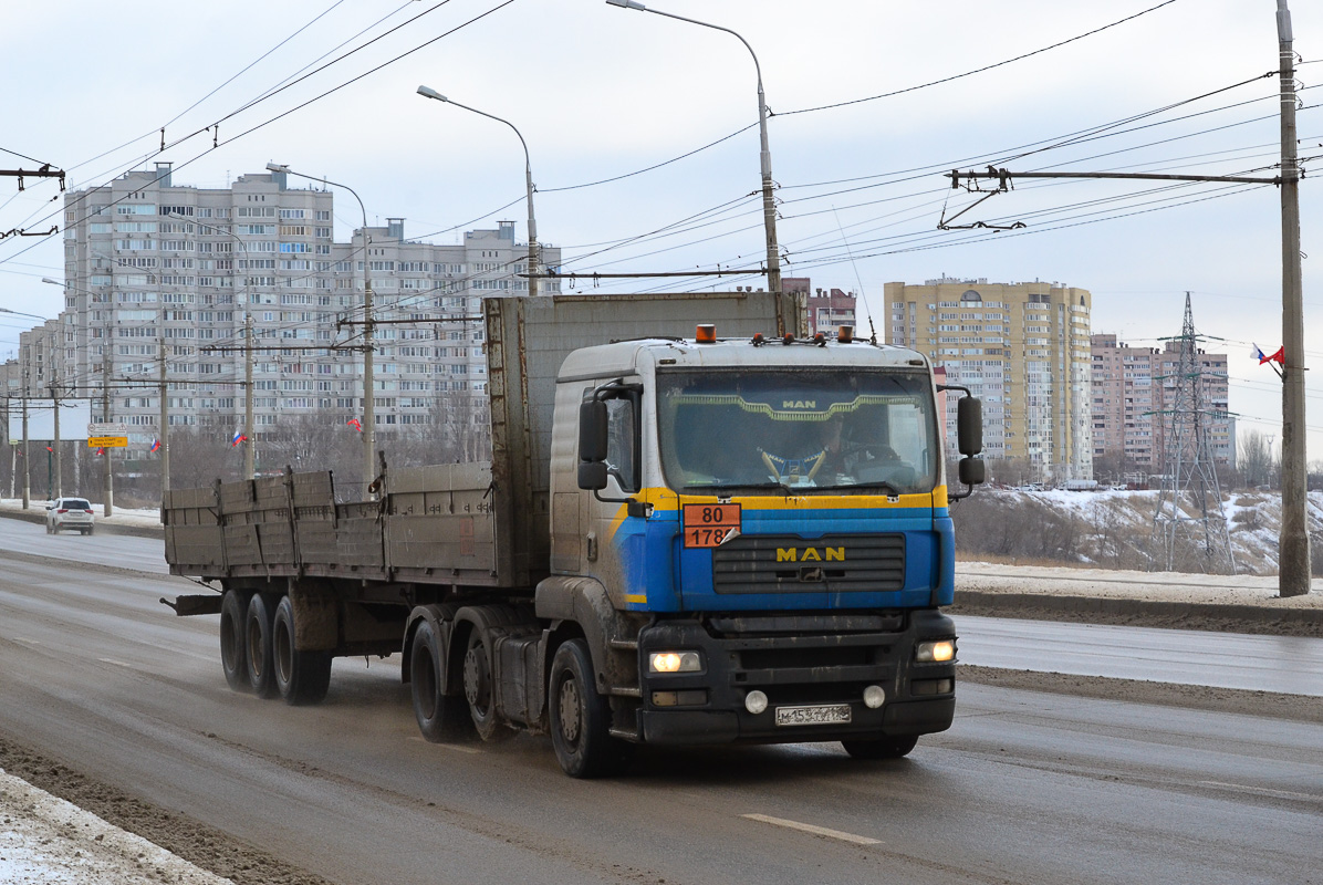 Татарстан, № М 155 ТУ 116 — MAN TGA (общая модель)