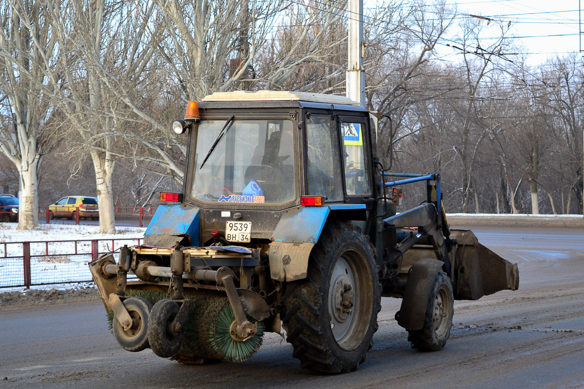 Волгоградская область, № 9539 ВН 34 — Беларус-82.1