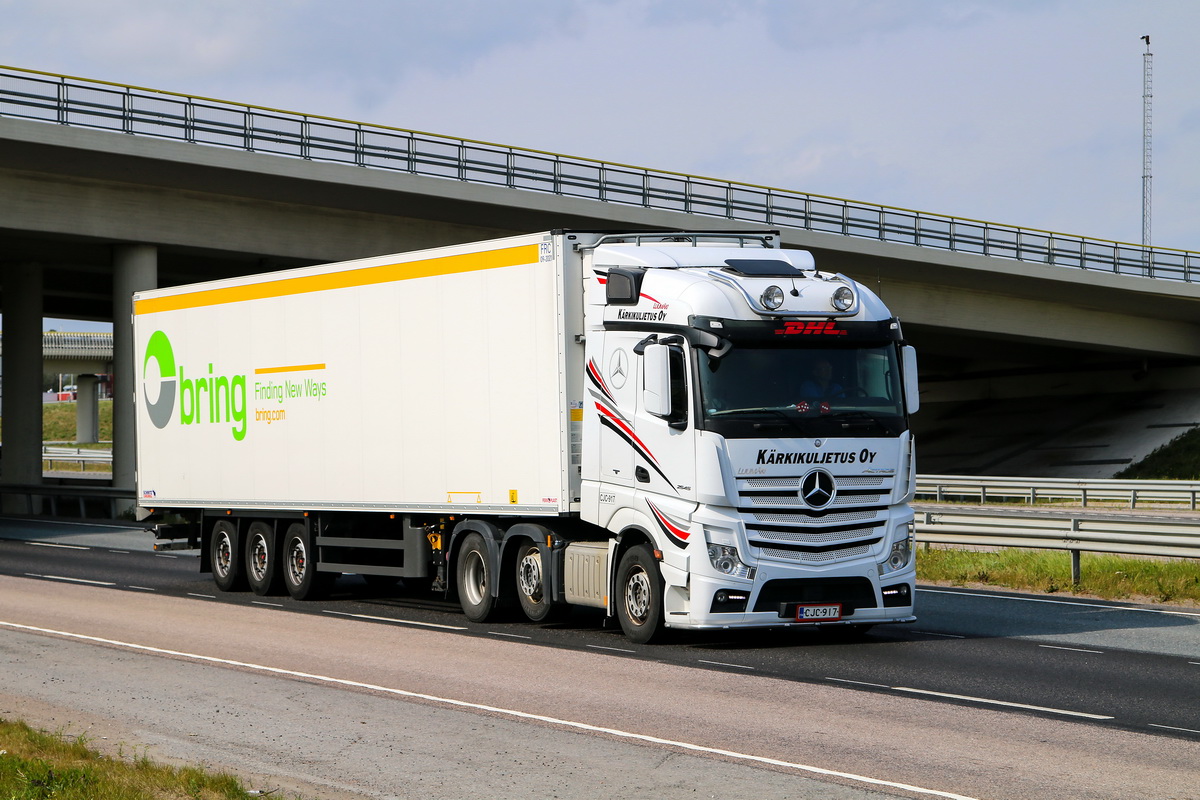 Финляндия, № CJC-917 — Mercedes-Benz Actros ('2011) 2545