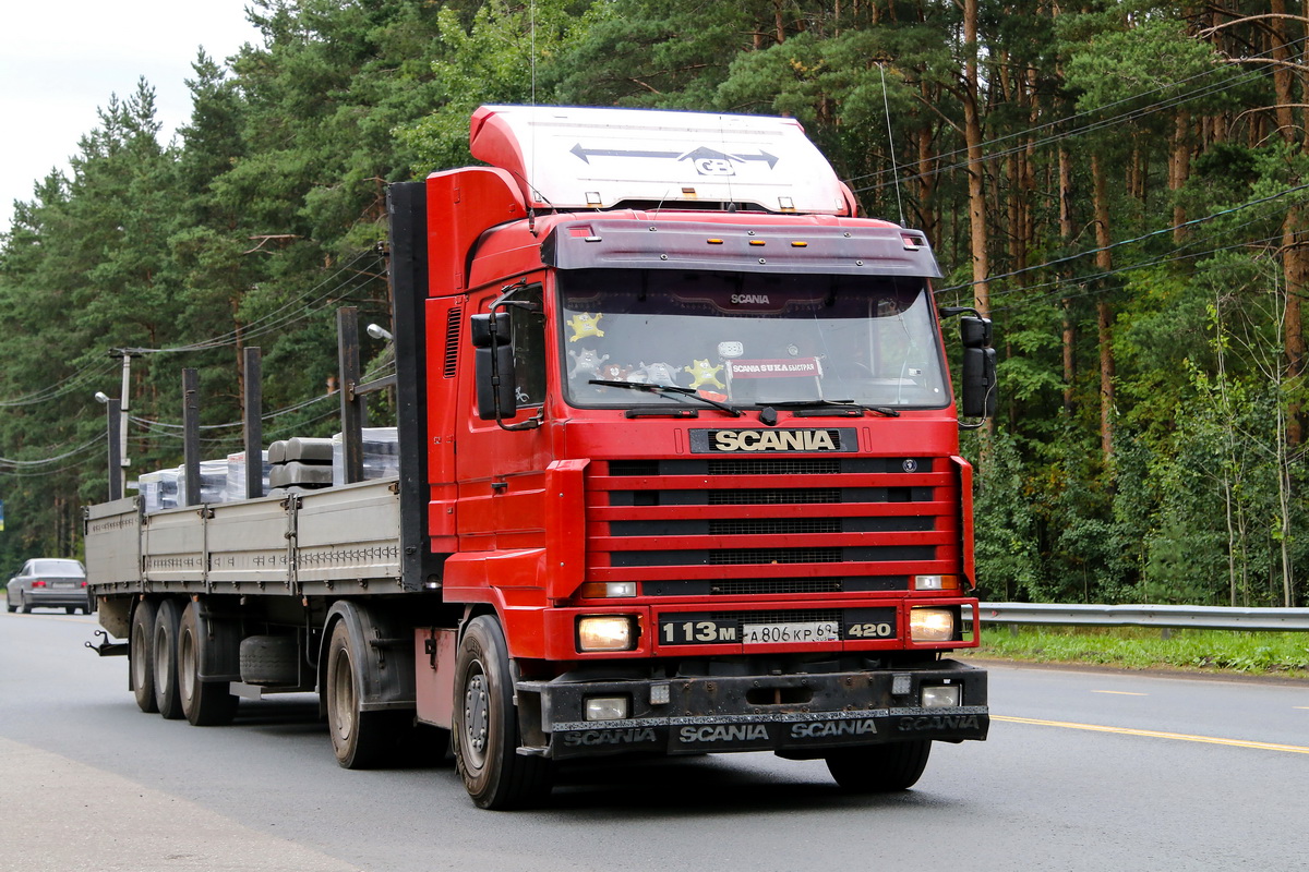 Тверская область, № А 806 КР 69 — Scania (III) R113M