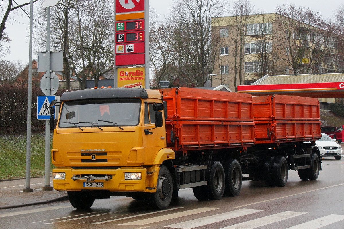 Литва, № GGF 276 — КамАЗ-65115 (общая модель)
