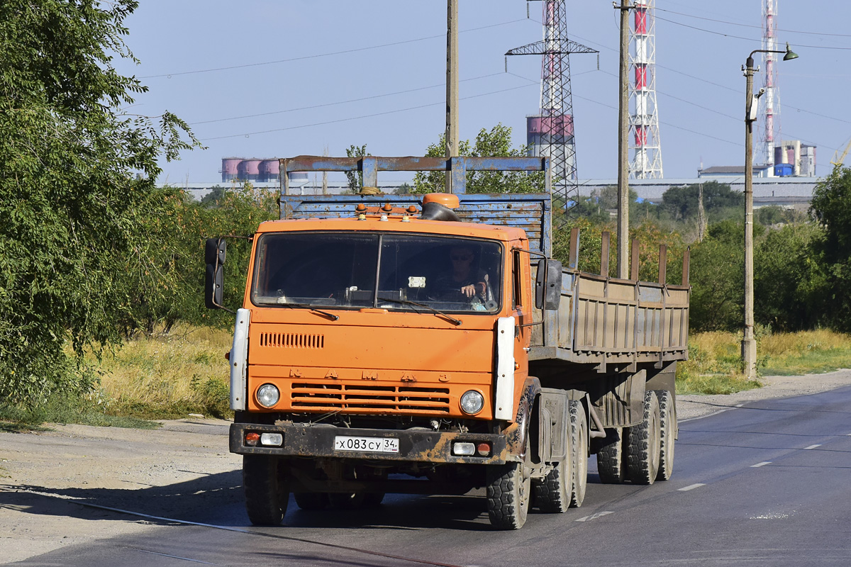 Волгоградская область, № Х 083 СУ 34 — КамАЗ-5511