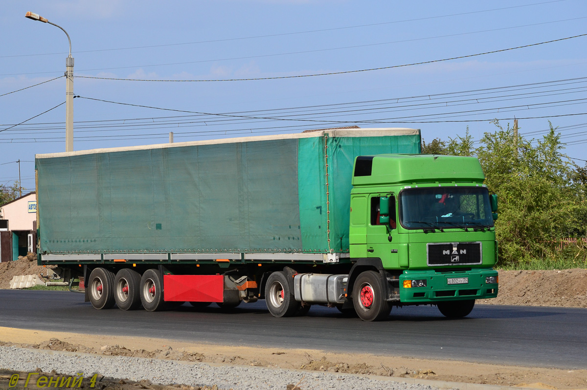 Волгоградская область, № Е 802 НУ 34 — MAN F90 19.xxx (общая)