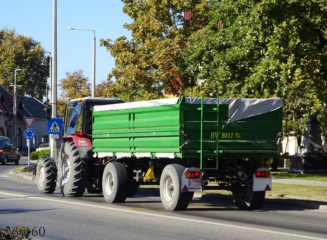 Венгрия, № YMM-196 — IFA HW 80.11; Венгрия — Сбор винограда в Венгрии