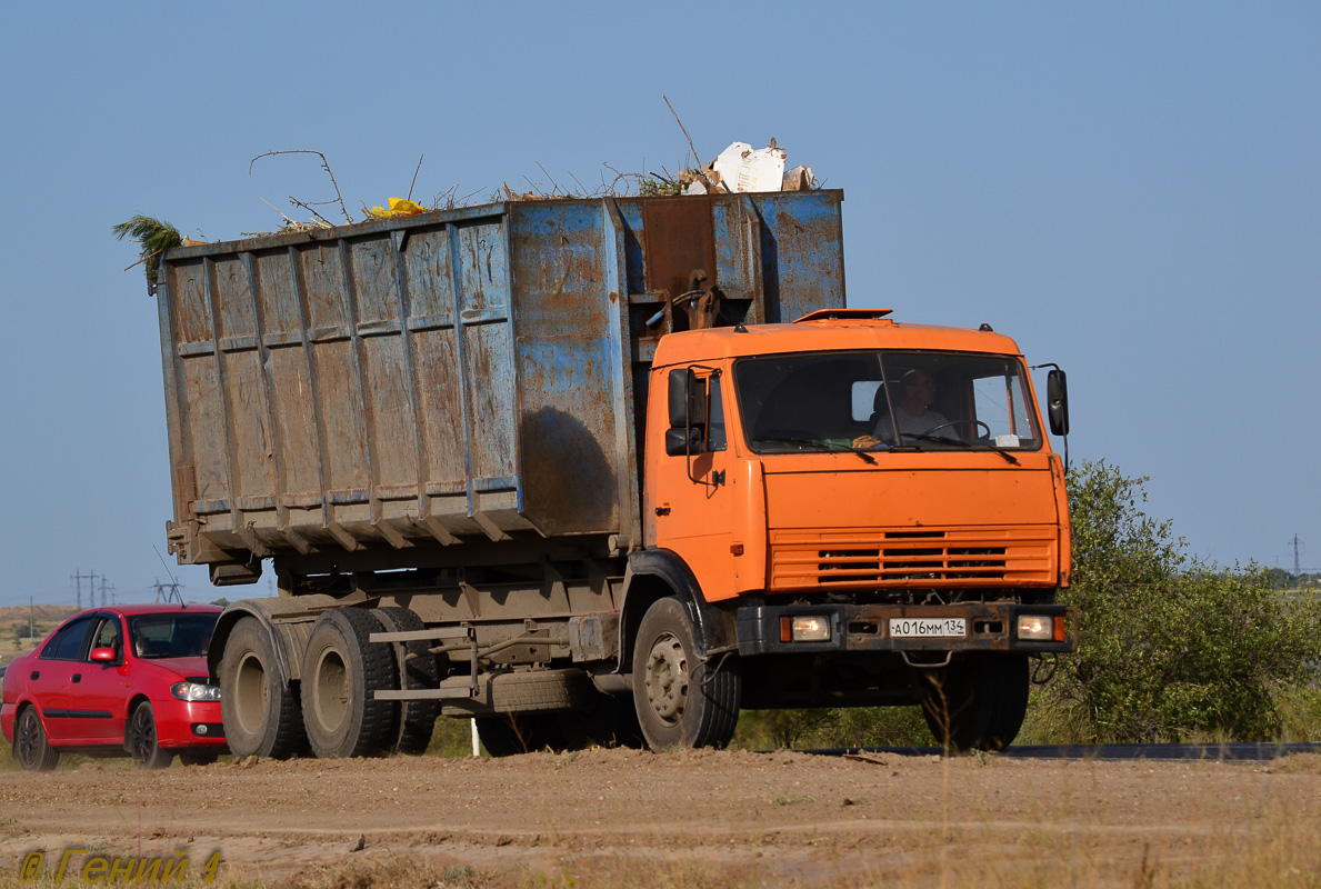 Волгоградская область, № А 016 ММ 134 — КамАЗ-65117 [651170]