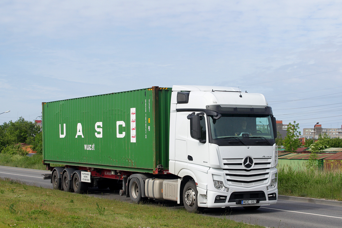 Литва, № MDE 057 — Mercedes-Benz Actros ('2011) 1845