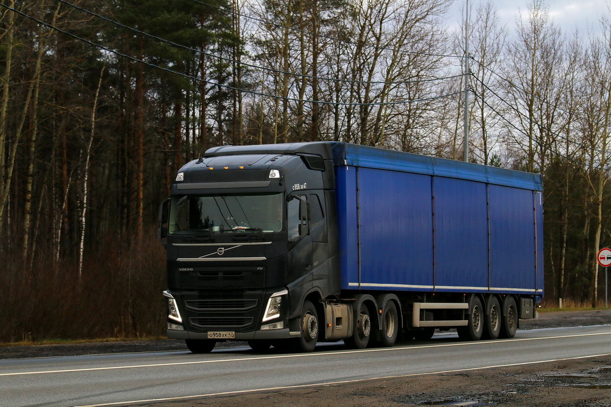 Ленинградская область, № О 958 ХК 47 — Volvo ('2012) FH.420 [X9P]