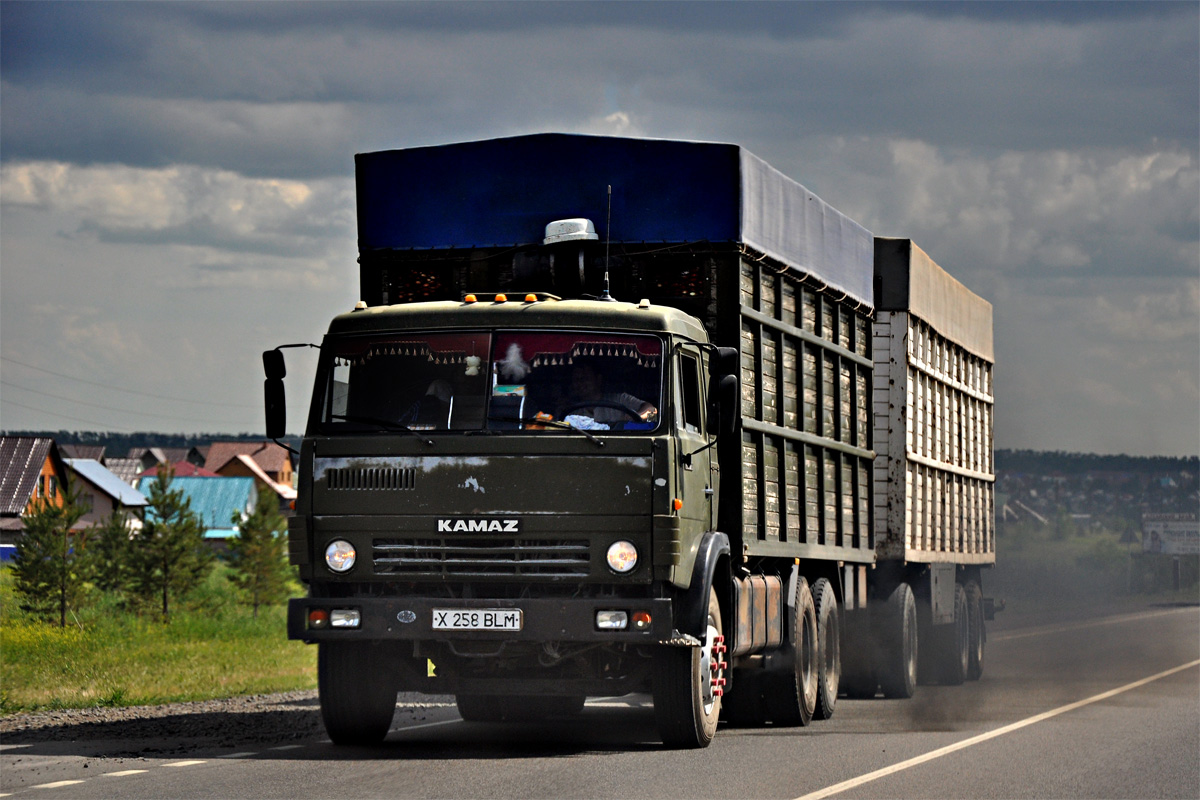 Туркестанская область, № X 258 BLM — КамАЗ-5320