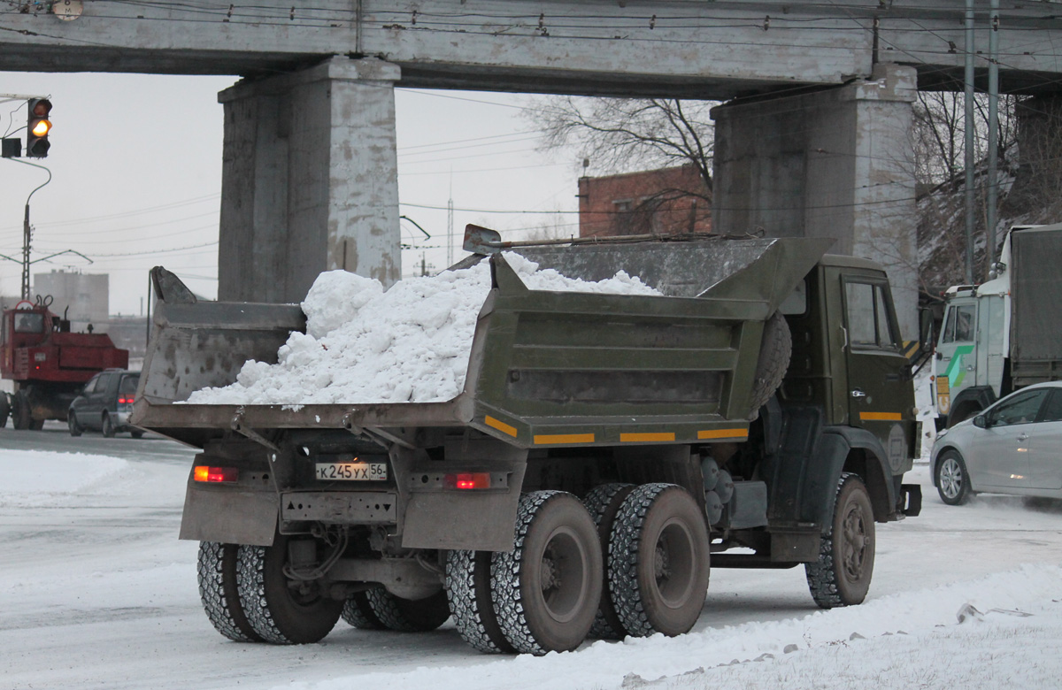 Оренбургская область, № К 245 УХ 56 — КамАЗ-55111 [551110]