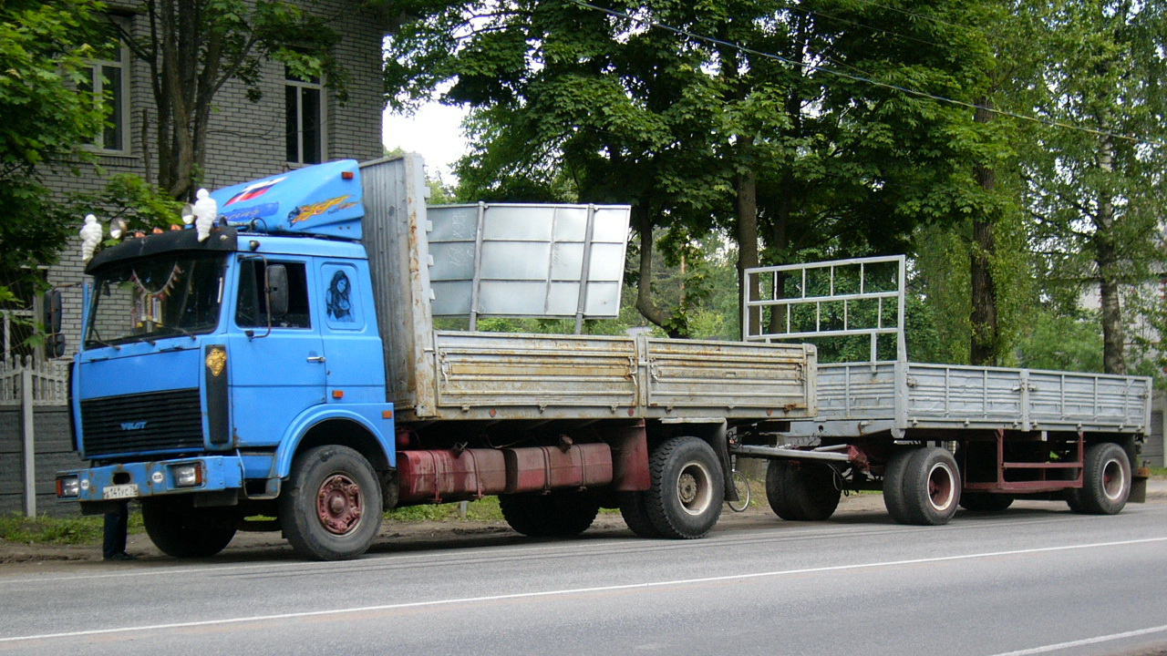 Санкт-Петербург, № Х 141 УС 78 — МАЗ-53366