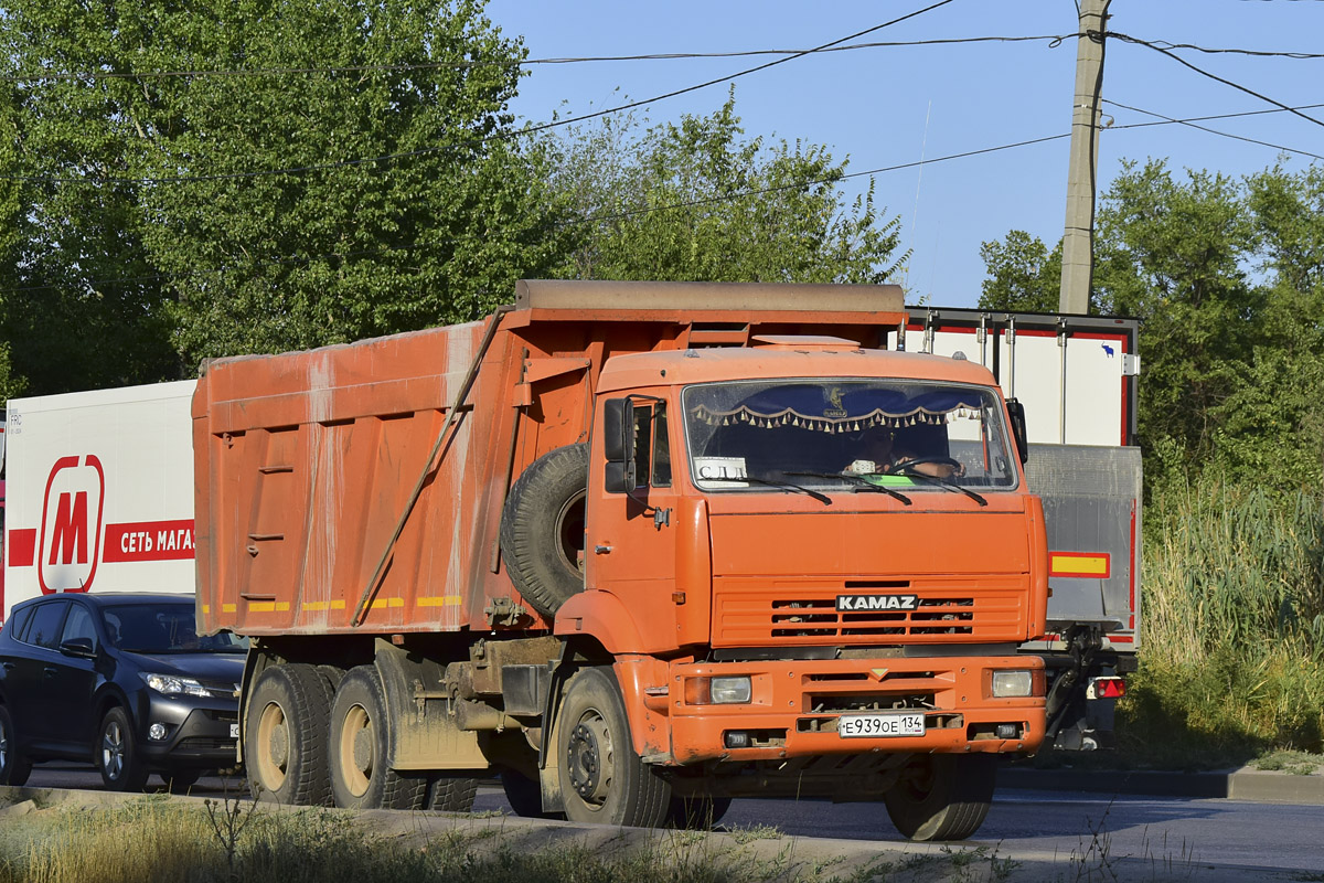 Волгоградская область, № Е 939 ОЕ 134 — КамАЗ-6520 [652000]