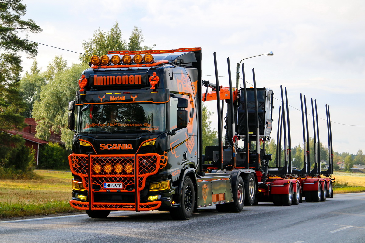 Финляндия, № NLG-670 — Scania ('2016) R730