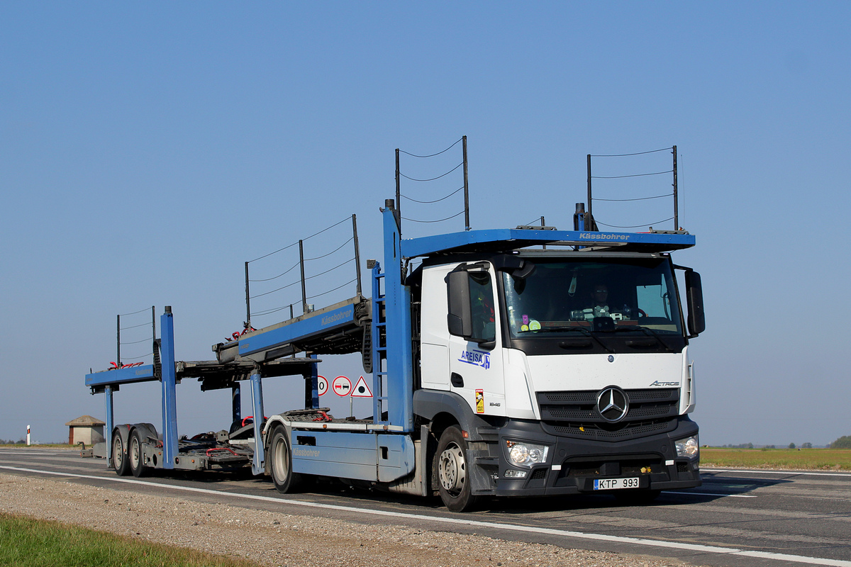 Литва, № KTP 993 — Mercedes-Benz Actros ('2011) 1846