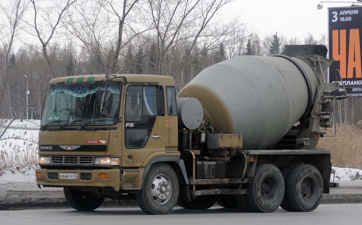 Омская область, № Н 646 УХ 55 — Hino FS