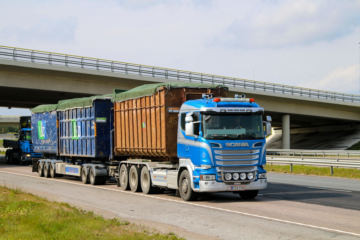 Финляндия, № TZX-770 — Scania ('2013, общая модель)