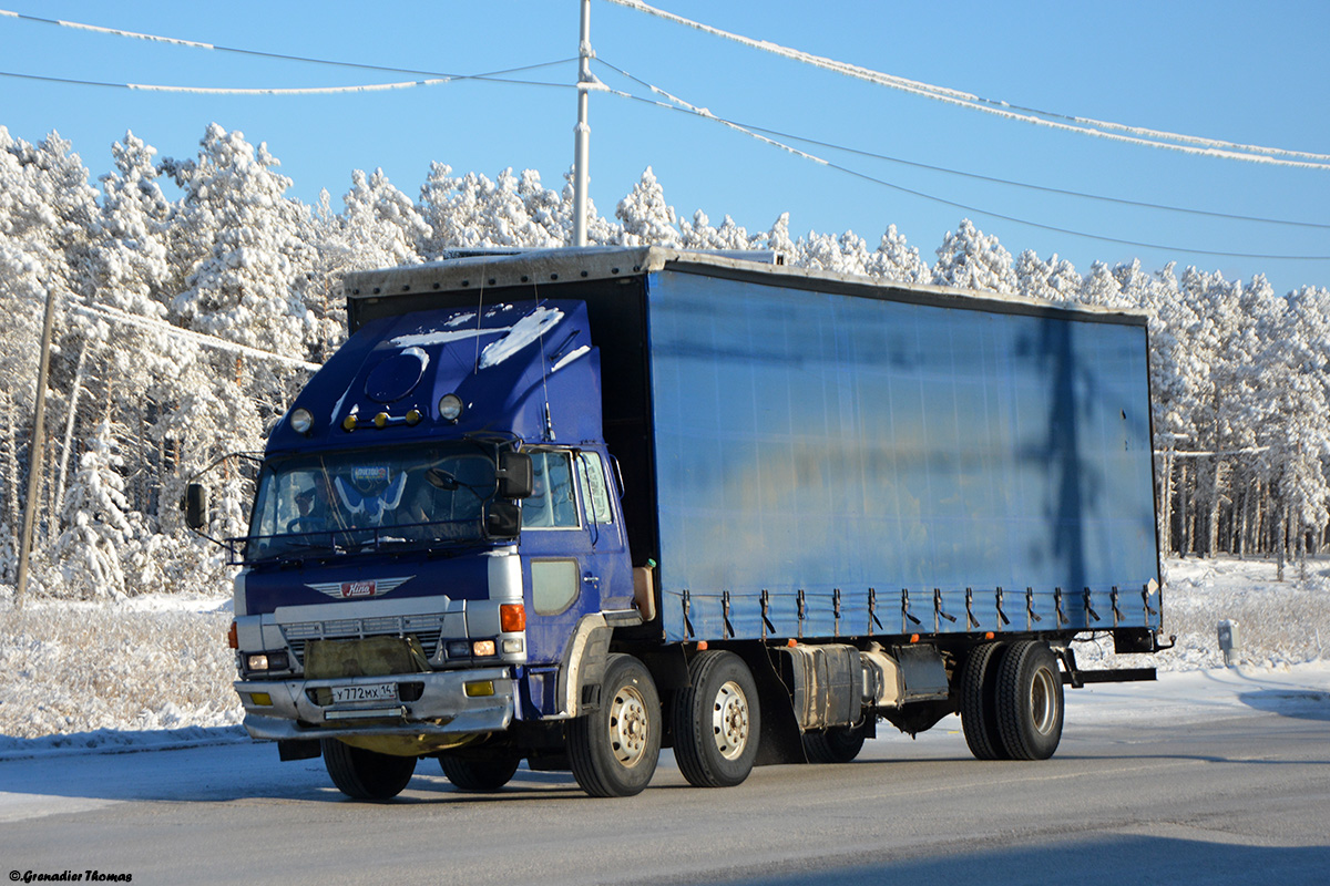 Саха (Якутия), № У 772 МХ 14 — Hino Profia