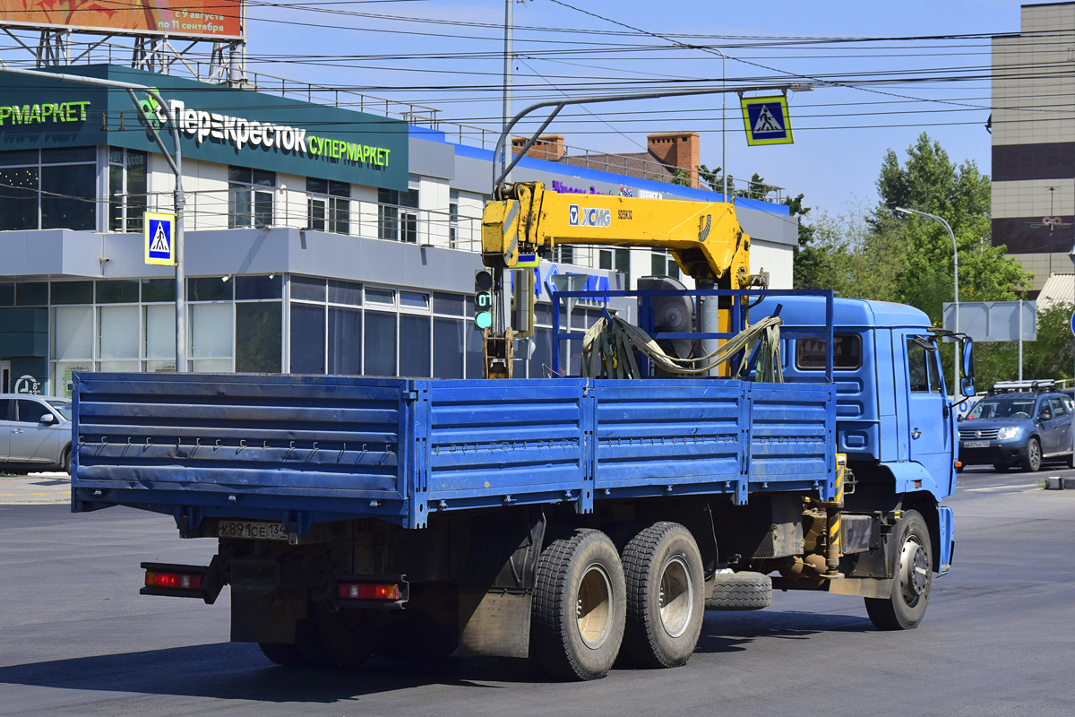 Волгоградская область, № К 891 СЕ 134 — КамАЗ-65117-62