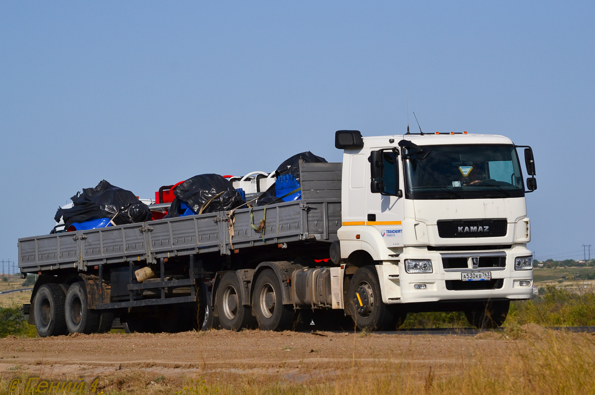 Волгоградская область, № А 530 КВ 763 — КамАЗ-65806-T5