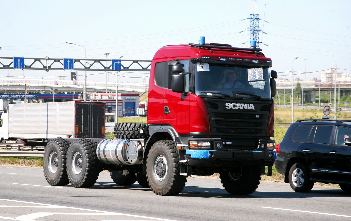 Санкт-Петербург, № (78) Б/Н 0060 — Scania ('2013) G480