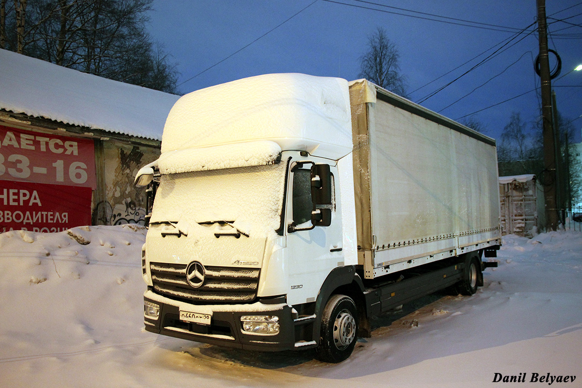 Архангельская область, № О 460 СТ 29 — Mercedes-Benz Atego (общ.м)