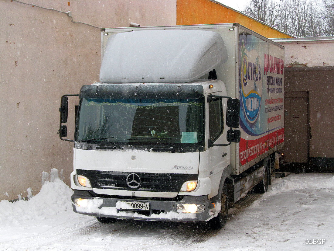 Гродненская область, № АЕ 9099-4 — Mercedes-Benz Atego 818