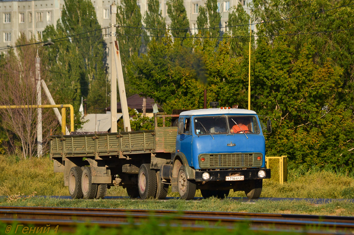 Волгоградская область, № Т 716 КР 34 — МАЗ-504А