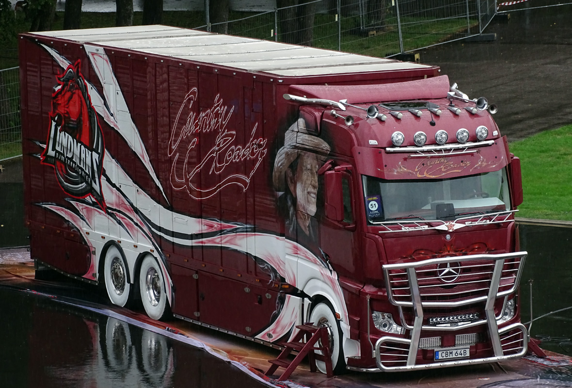 Швеция, № CBM 64B — Mercedes-Benz Actros ('2011) 2545; Эстония — Tallinn Truck Show 2022