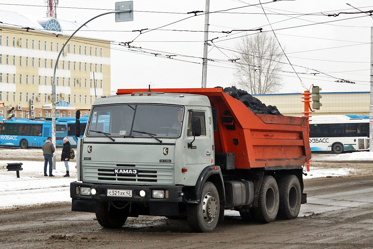 Кемеровская область, № С 521 ХК 42 — КамАЗ-55111-02 [55111C]