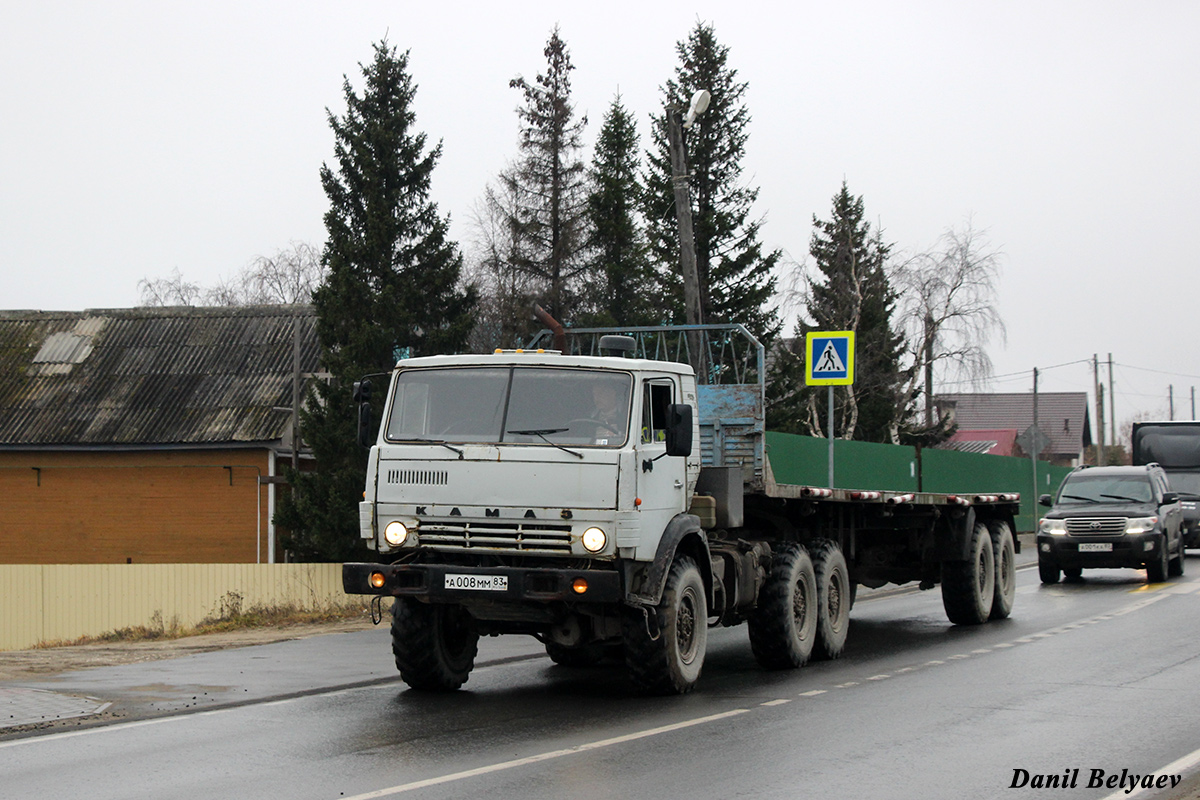 Ненецкий автономный округ, № А 008 ММ 83 — КамАЗ (общая модель)