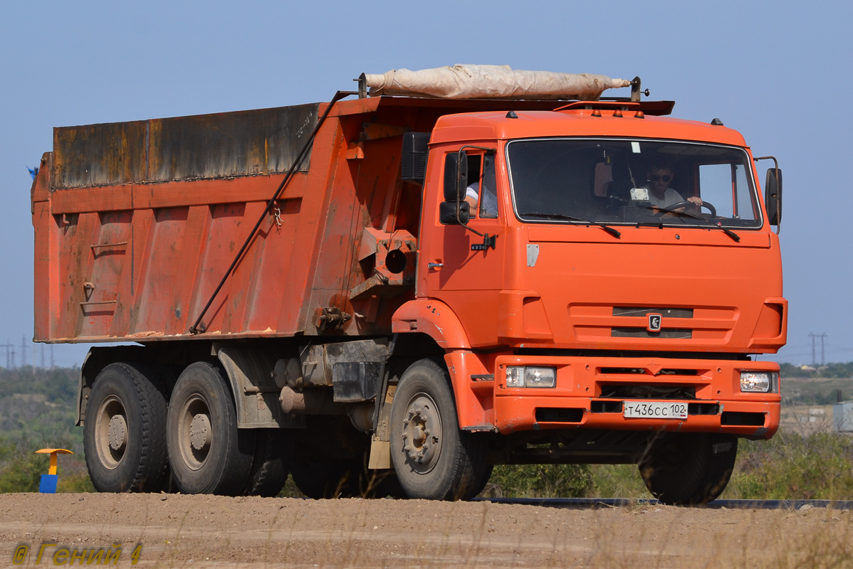 Башкортостан, № Т 436 СС 102 — КамАЗ-6520-06 [65200F]