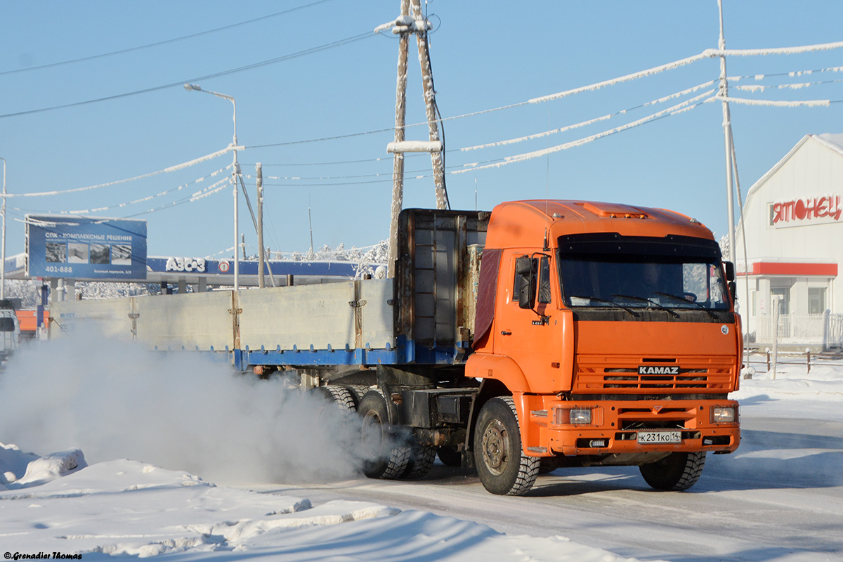 Саха (Якутия), № К 231 КО 14 — КамАЗ-6460 [646000]