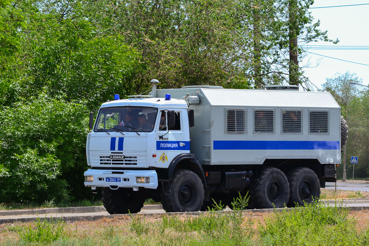 Волгоградская область, № В 3063 34 — КамАЗ-43114-15 [43114R]