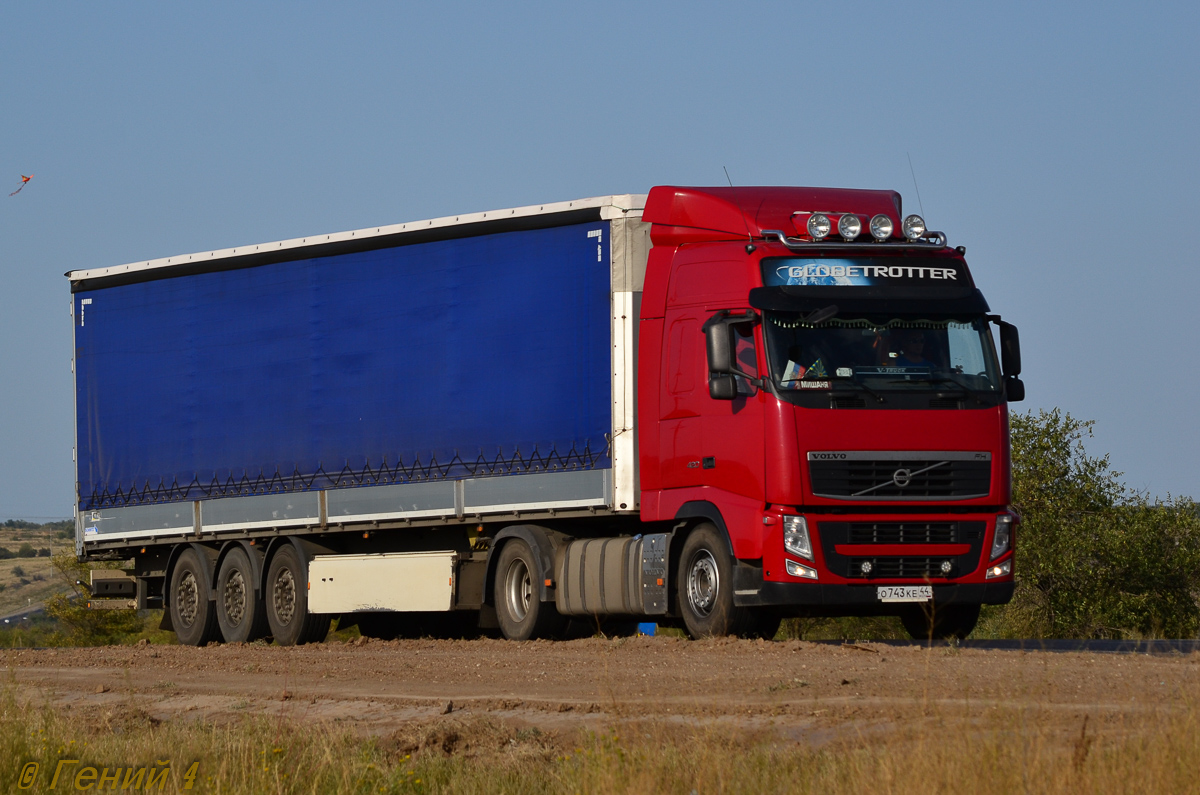 Костромская область, № О 743 КЕ 44 — Volvo ('2008) FH.420