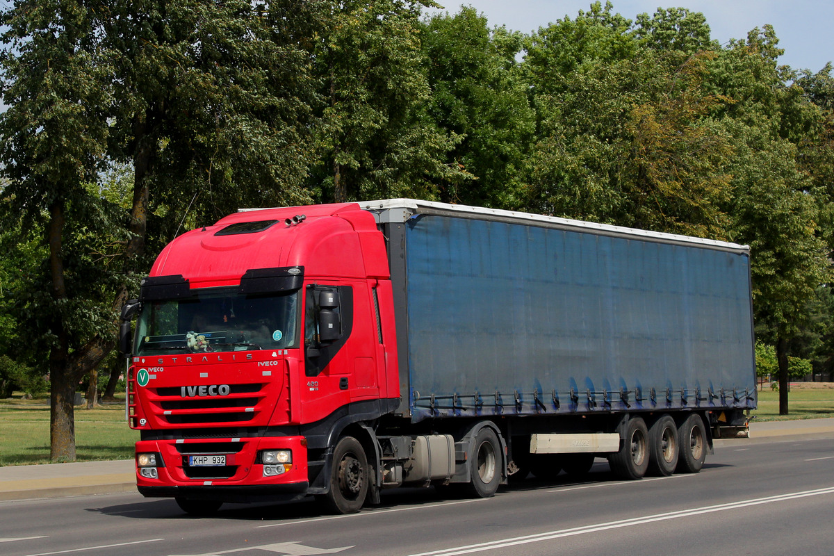 Литва, № KHP 932 — IVECO Stralis ('2007) 420