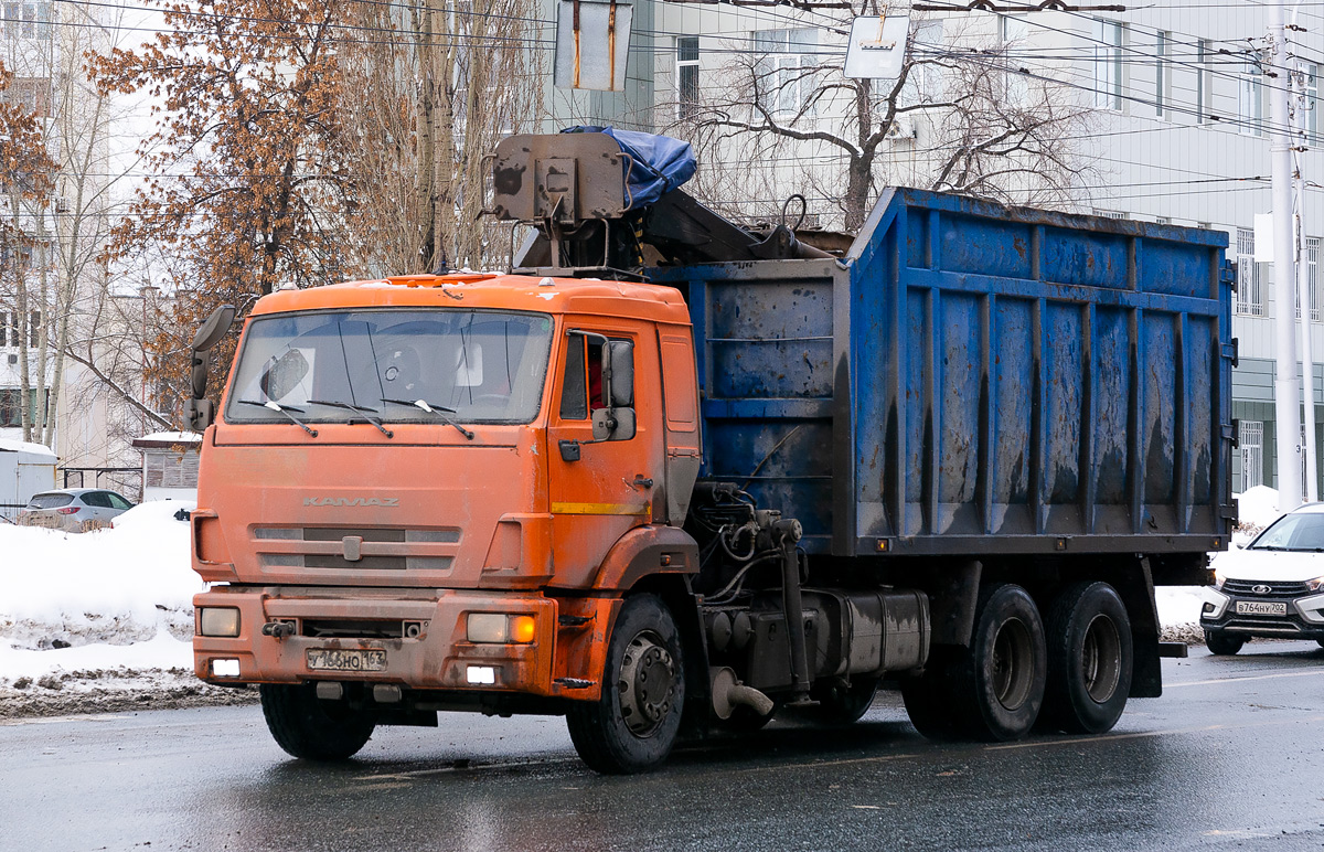 Самарская область, № У 166 НО 163 — КамАЗ-65115-A4