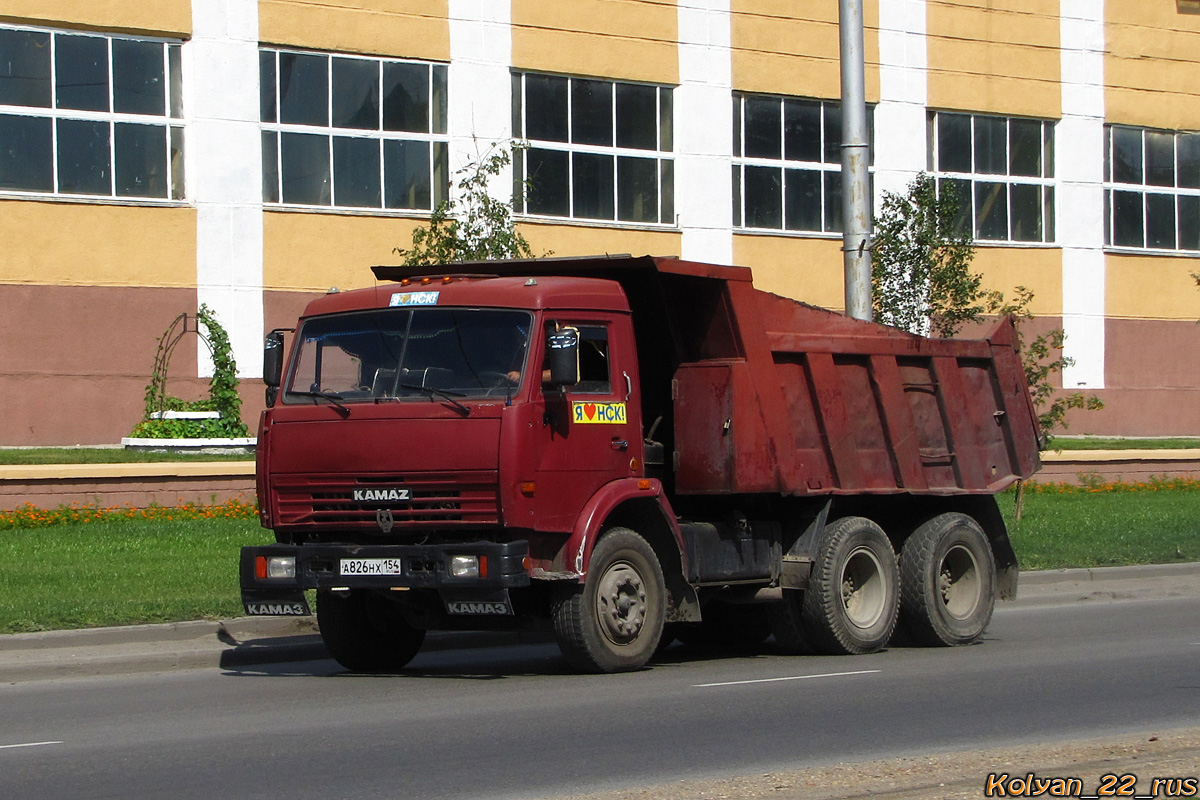 Алтайский край, № А 826 НХ 154 — КамАЗ-65115-02 [65115C]