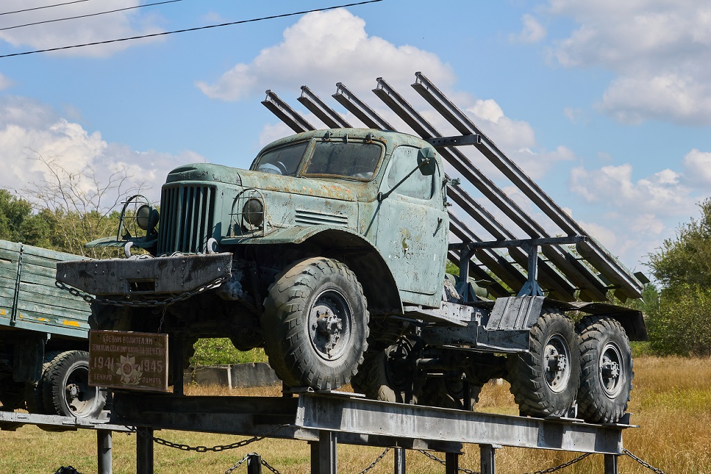 Ставропольский край, № (26) Б/Н 0014 — ЗИЛ-157КД; Ставропольский край — Автомобили на постаментах; Техника на постаментах, памятники (Ставропольский край)