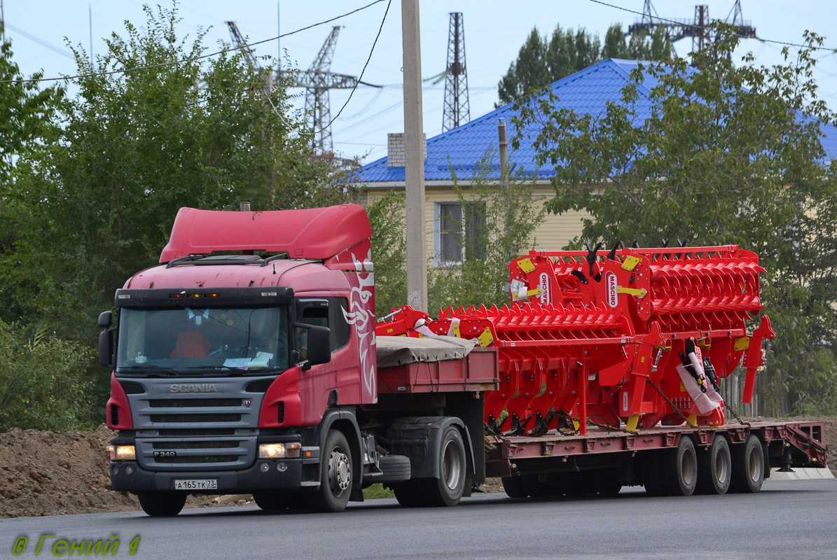 Ульяновская область, № А 165 ТК 73 — Scania ('2004) P340