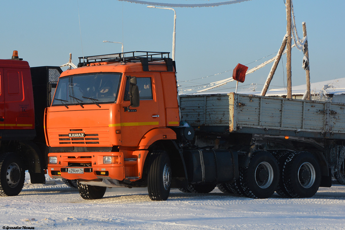 Саха (Якутия), № Н 294 МР 14 — КамАЗ-6460-63