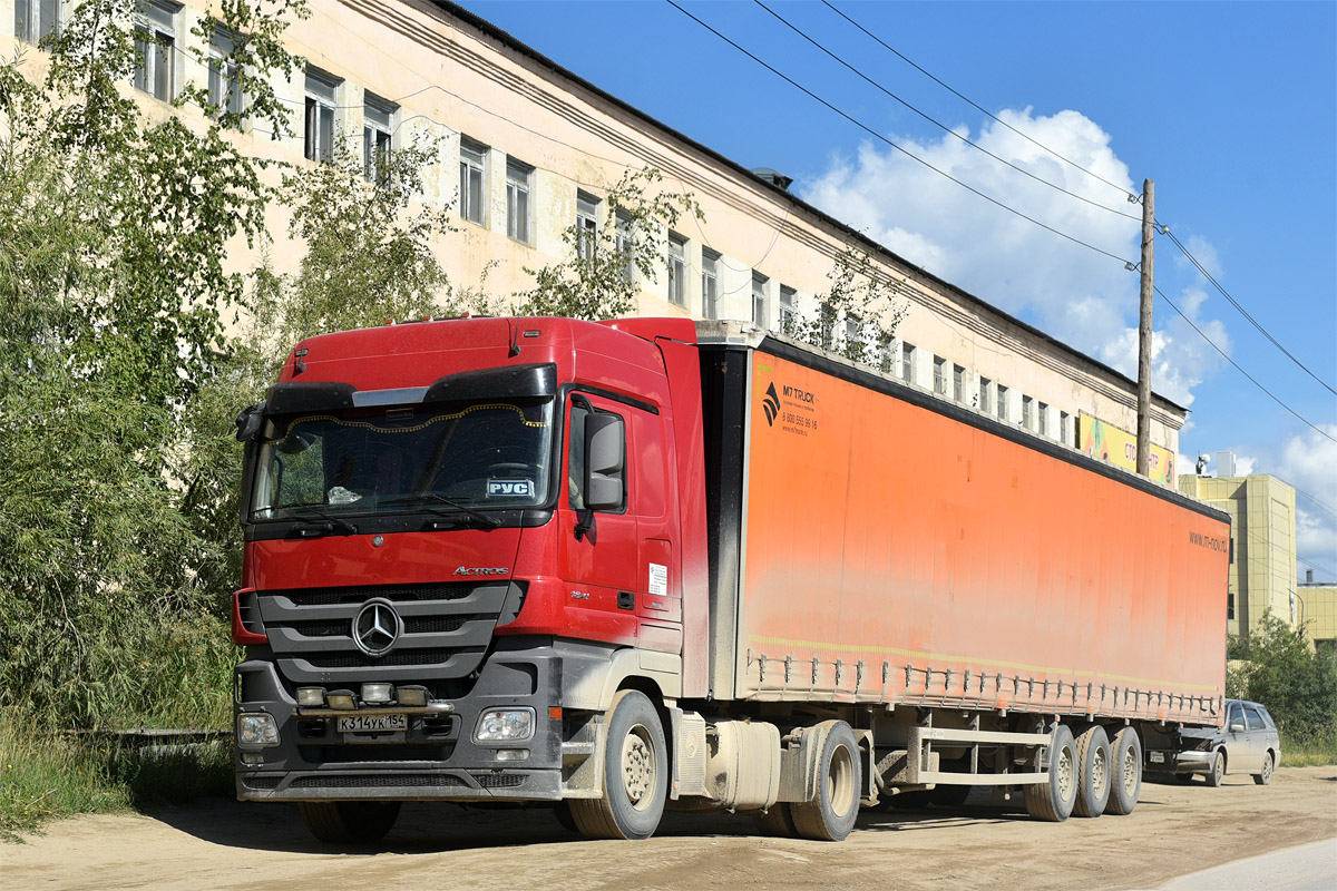 Новосибирская область, № К 314 УК 154 — Mercedes-Benz Actros '09 1841 [Z9M]