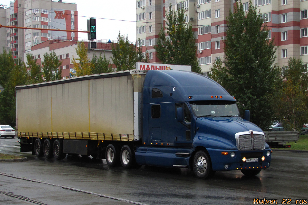 Алтайский край, № Р 616 ТУ 22 — Kenworth T2000