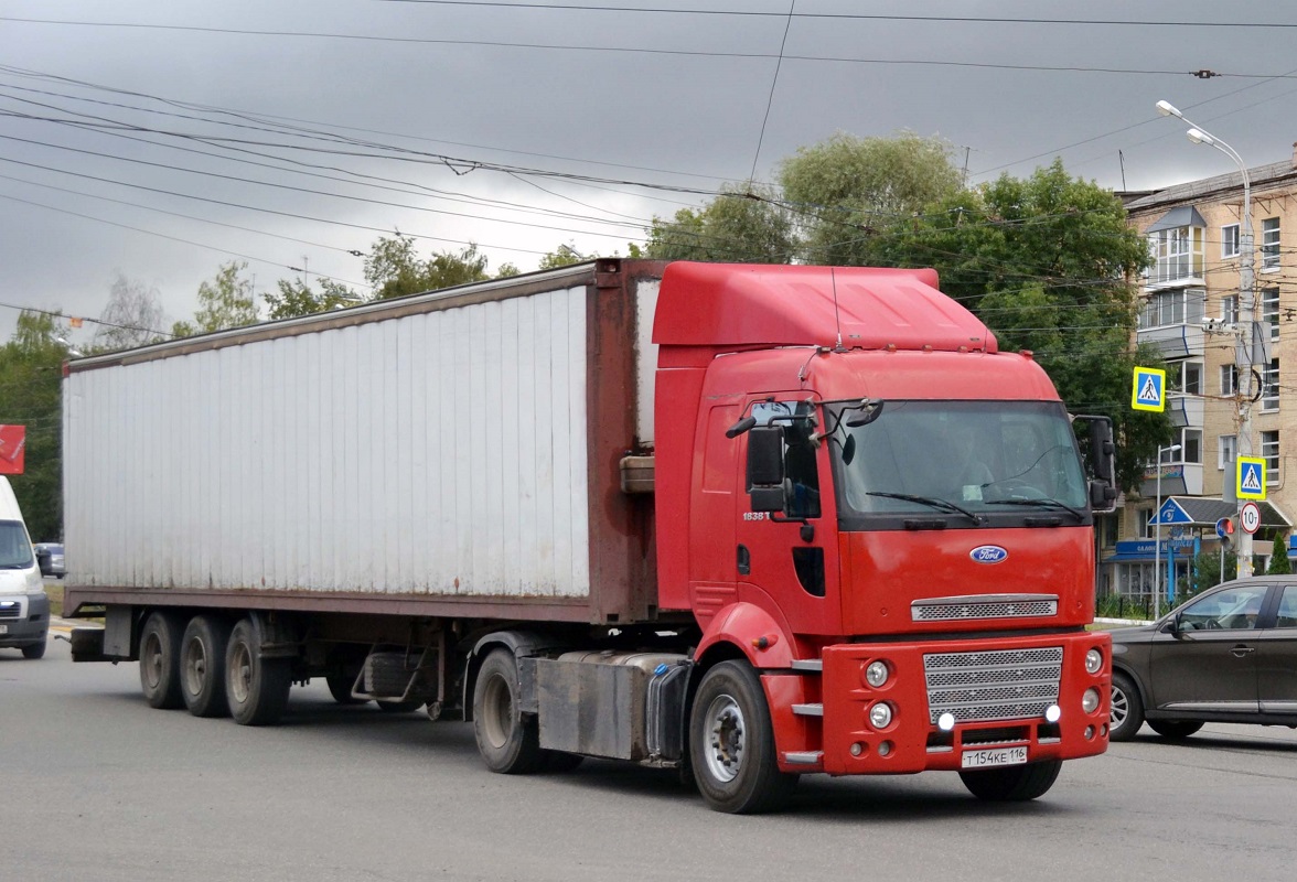 Татарстан, № Т 154 КЕ 116 — Ford Cargo ('2007) 1838T