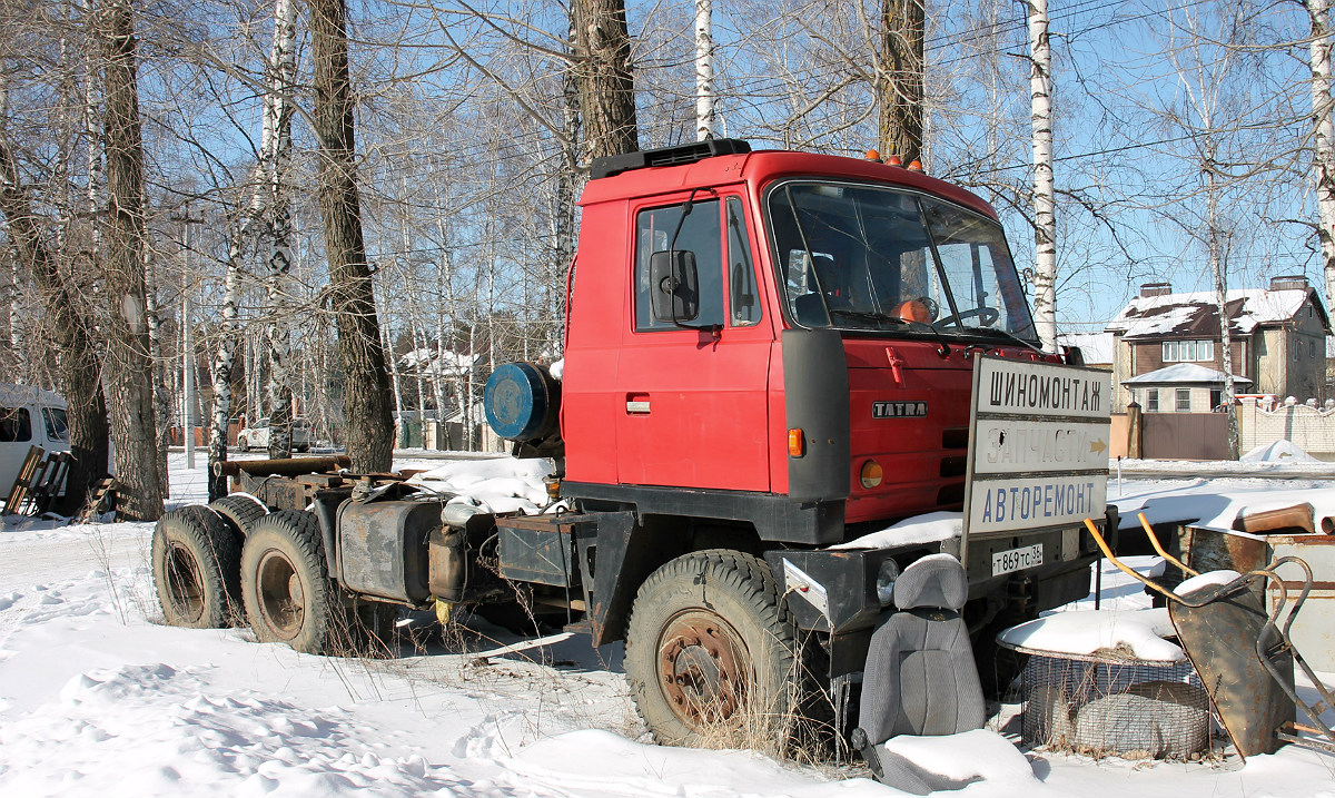 Воронежская область, № Т 869 ТС 36 — Tatra 815-2 S1 A