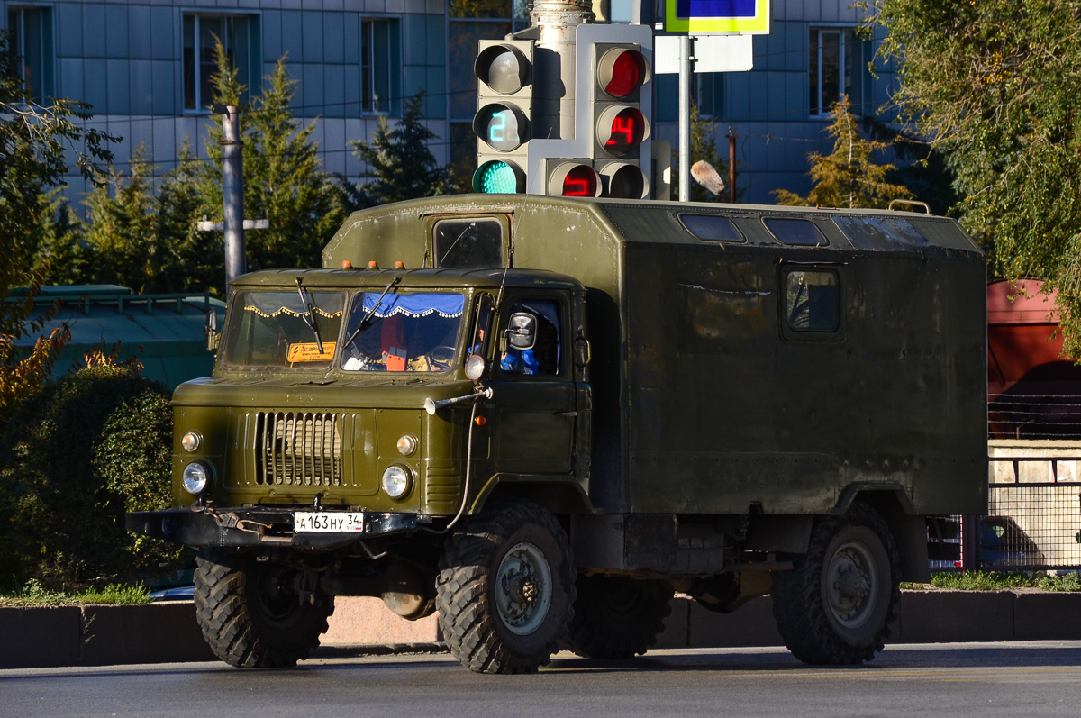 Волгоградская область, № А 163 НУ 34 — ГАЗ-66 (общая модель)