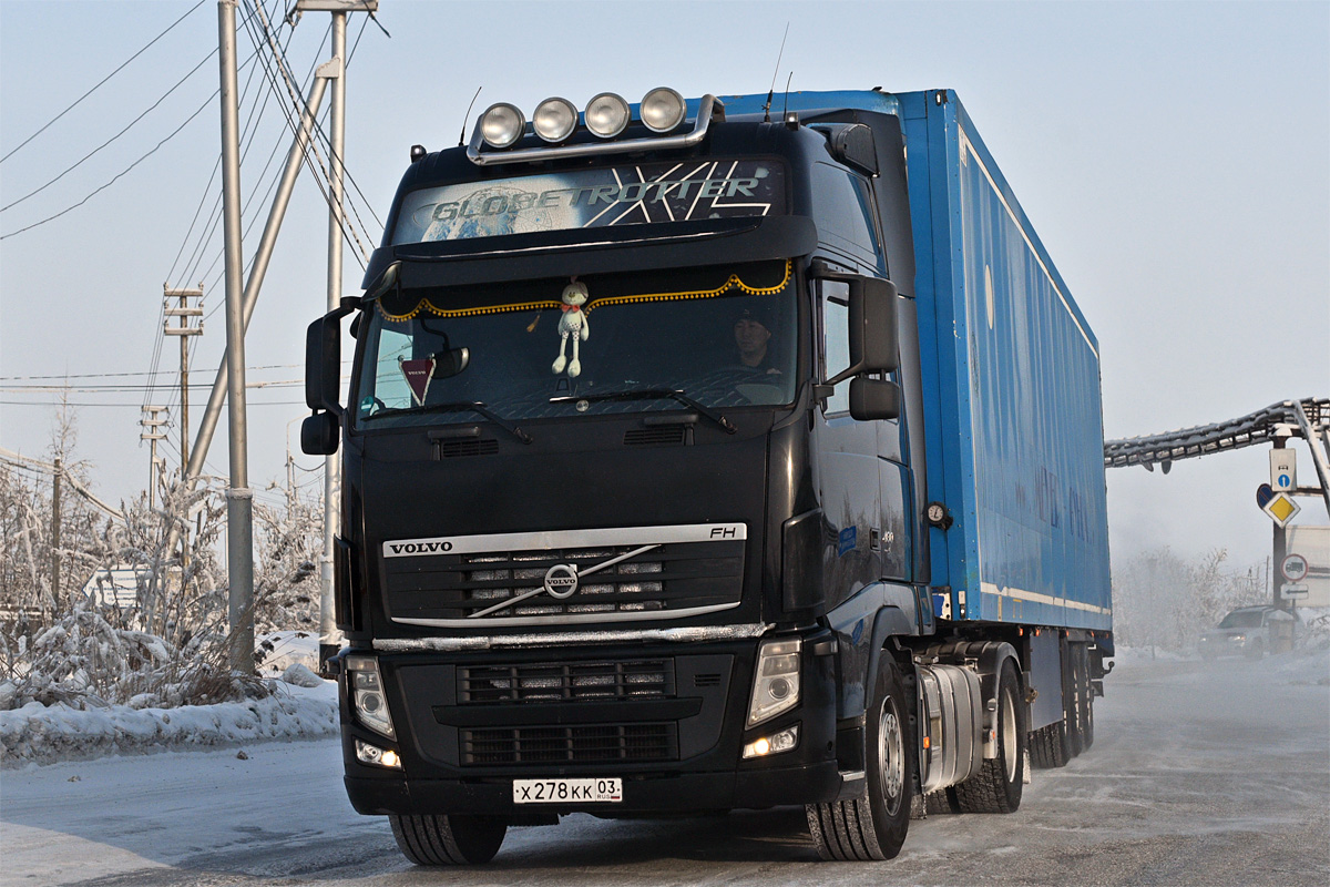 Бурятия, № Х 278 КК 03 — Volvo ('2008) FH.480