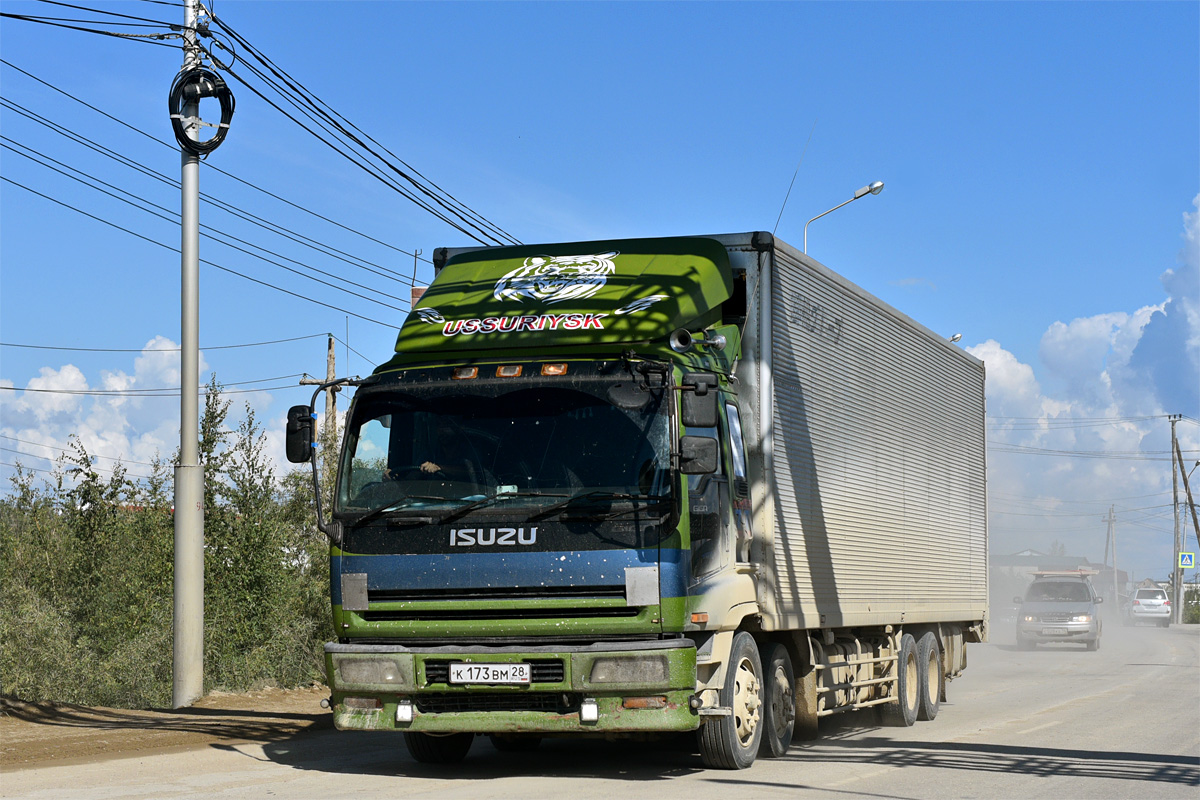 Амурская область, № К 173 ВМ 28 — Isuzu Giga (общая модель)