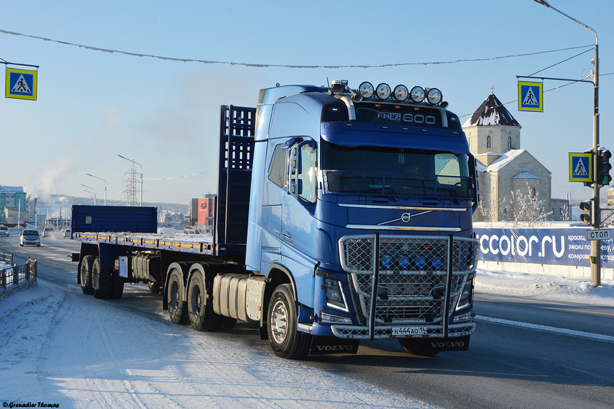 Саха (Якутия), № Н 444 АО 14 — Volvo ('2012) FH16.600