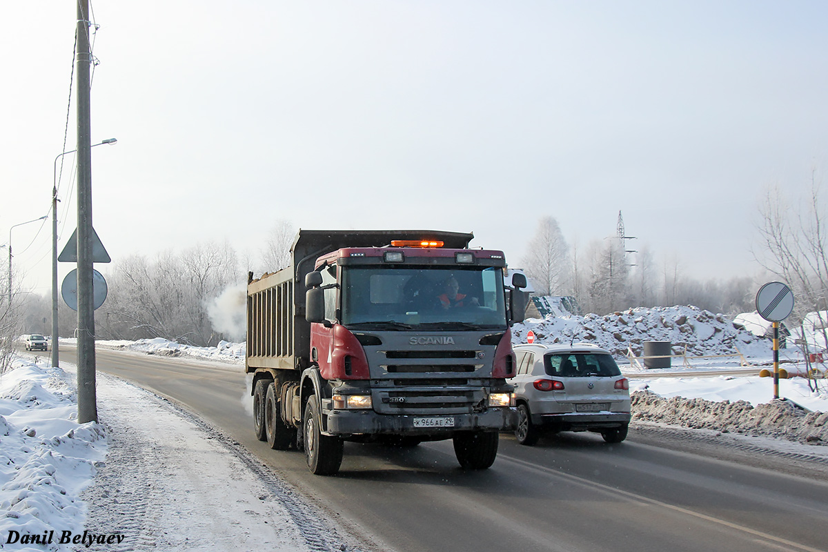 Архангельская область, № К 966 АЕ 29 — Scania ('2004) P380